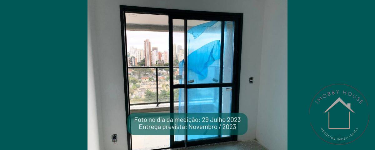 Apartamento 1 Suíte •  2 Banheiros •  1 Vaga, no Campo Belo. Imóvel Pronto - Imobby House