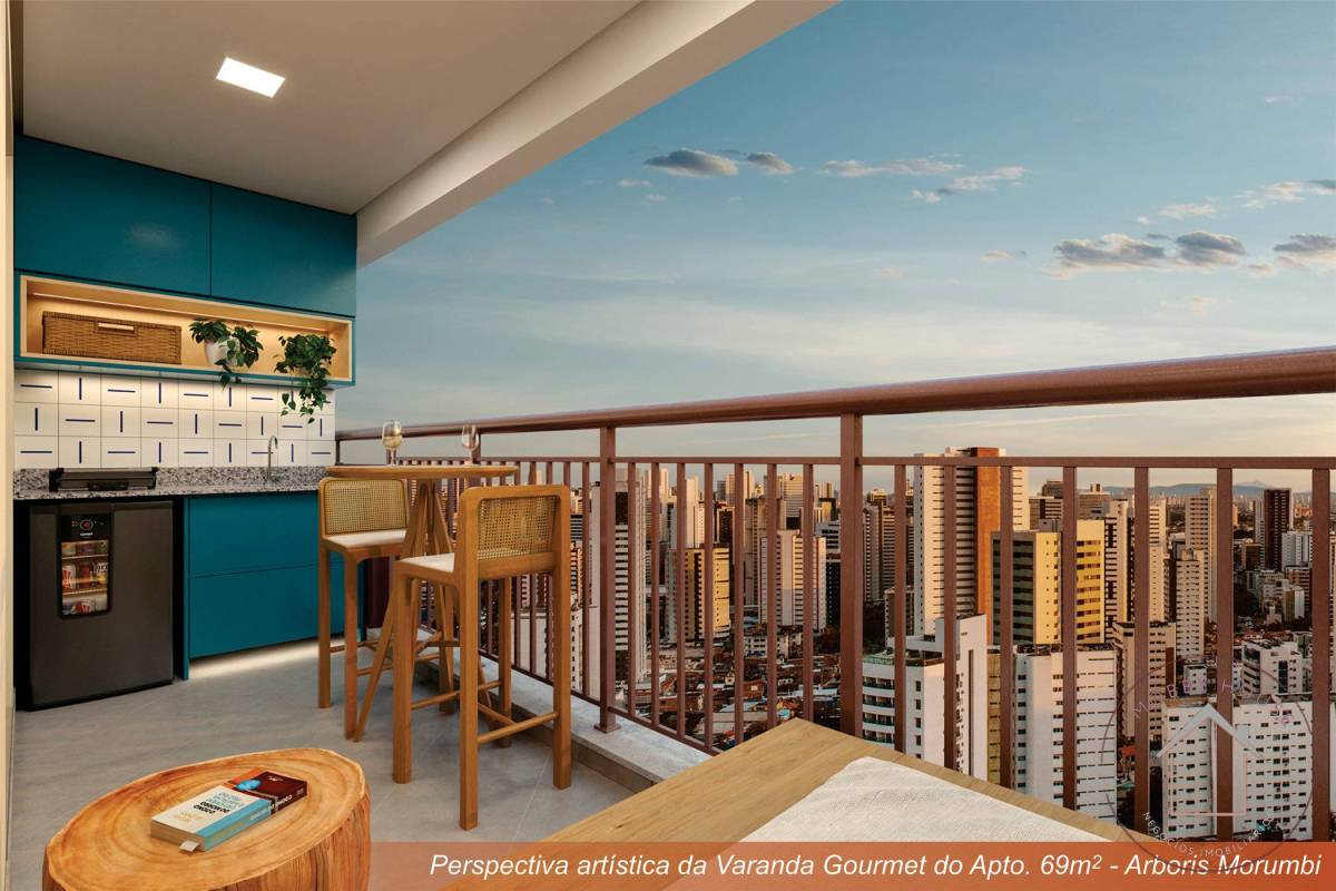 Apartamento 3 Dorms, 1 Suíte e 2 vagas , Varanda grill, Piscina com raia. Pronto para Morar - Imobby House