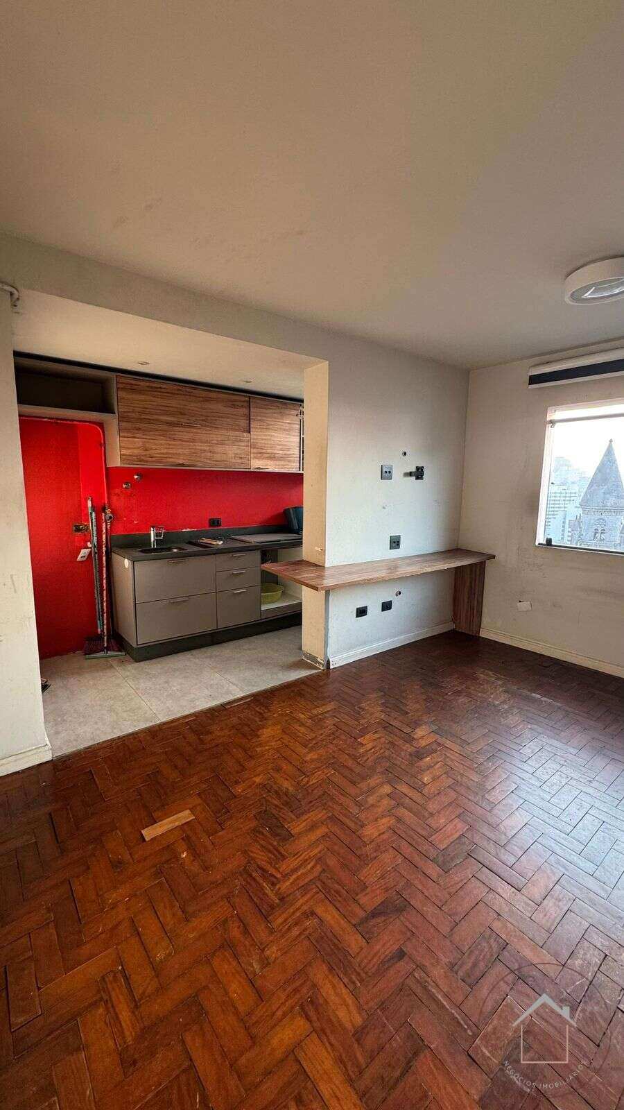 Apartamento à venda, no Condomínio Edificio Sao Carlos,  em São Paulo, República, com 1 quarto, 27m²
