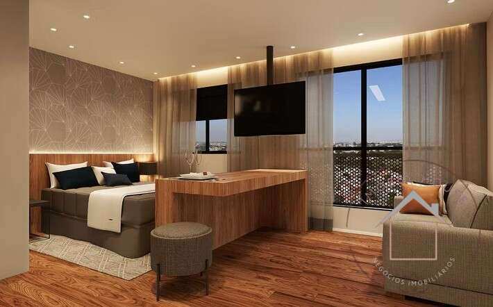 Apartamento à venda, no UNIQ CHÁCARA SANTO ANTÔNIO,  em São Paulo, Chácara Santo Antônio (Zona Sul), com 1 quarto, 24m² - Imobby House