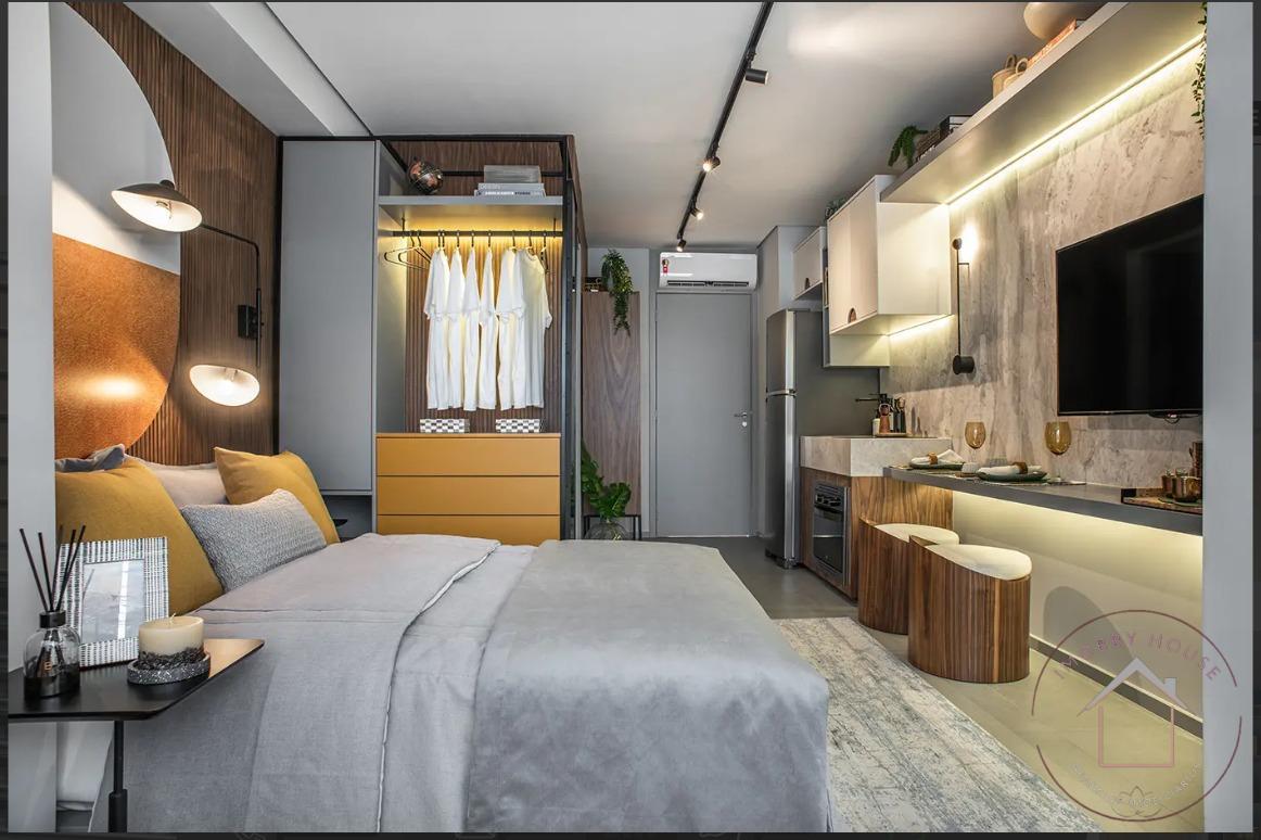 Apartamento com 1 quarto, 24m², à venda em São Paulo, CAMPO BELO