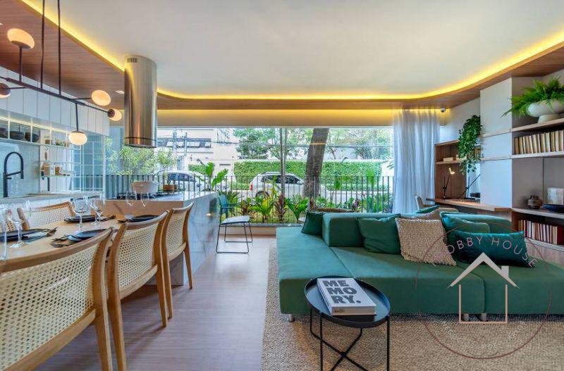 Apartamento 71M² 2 suítes e escritório, com lavabo e 1 vaga de garagem. Pronto para Morar - Imobby House