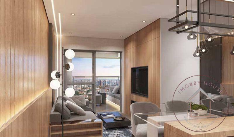 Apartamento 60m² 2 quartos I suíte e 1 vaga. Apenas 600 metros da Estação Ipiranga - Imobby House