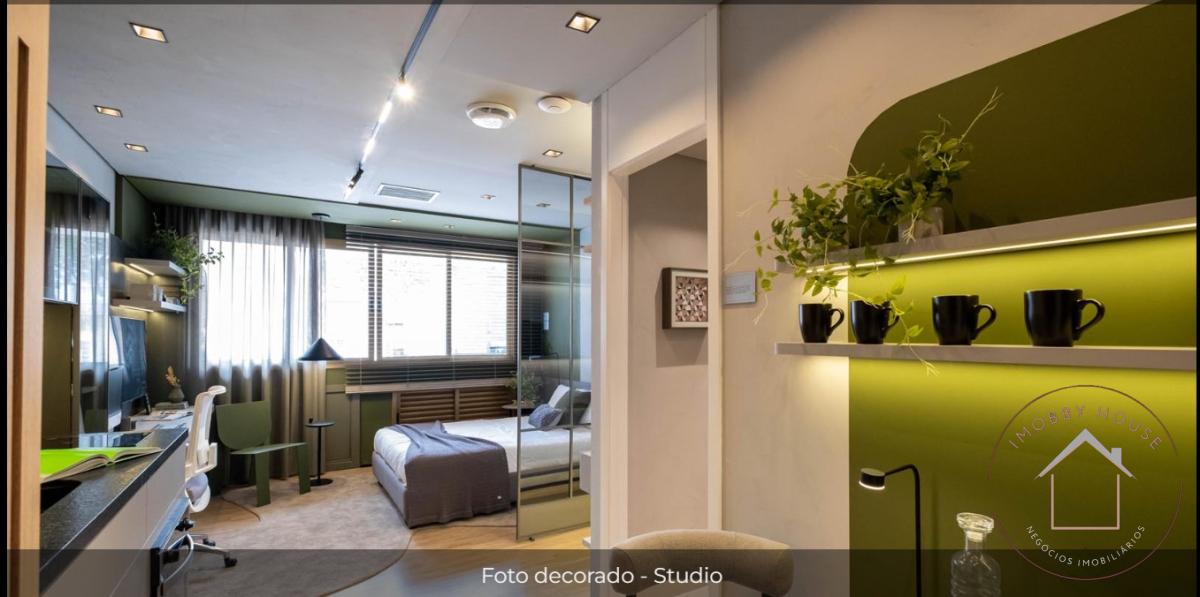 Apartamento com 1 quarto, 28m², à venda em São Paulo, Moema