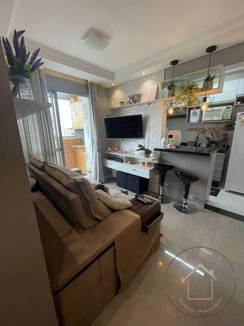 Apartamento aconchegante, mobiliado, todo reformado 1 ou 2 Quartos com Escritório e Closed. Lazer Completo