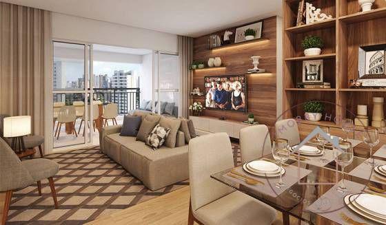 APARTMANTO 80M²  3 QUARTOS SENDO 1 SUÍTE  E 1 VAGA. FÁCIL ACESSO AS PRINCIPAIS AVENIDAS. - Imobby House