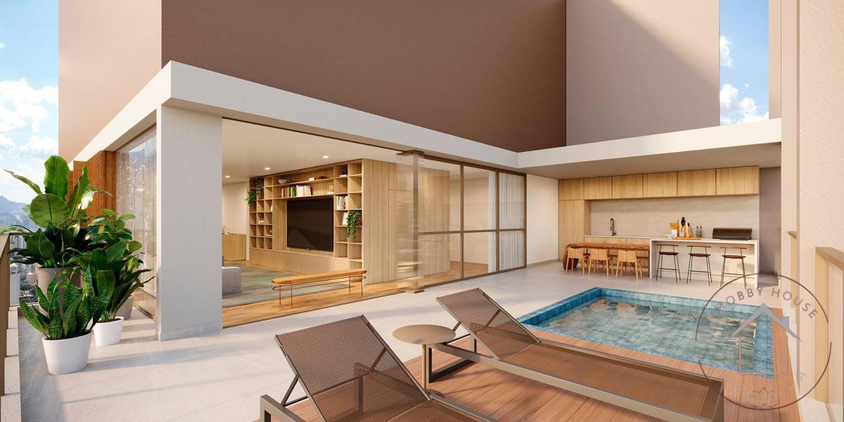 Apartamento com 4 quartos, 206m², à venda - Imobby House