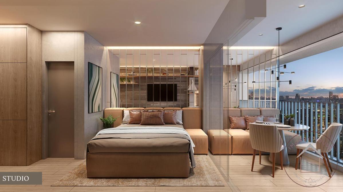 Apartamento com 1 quarto, 27m², à venda em São Paulo, Perdizes - Imobby House