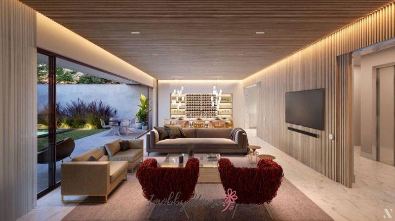 Casa Jardim 705m², 1 Suíte Master • 2 Suítes • Sala Intima • Rooftop Gourmet • 4 Vagas