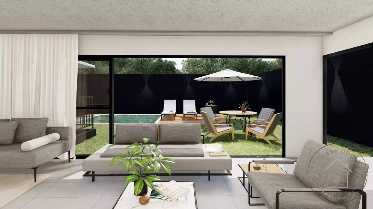 Condomínio fechado de alto padrão com apenas 8 casas! 464m² • 5 Suítes • 4 vagas.