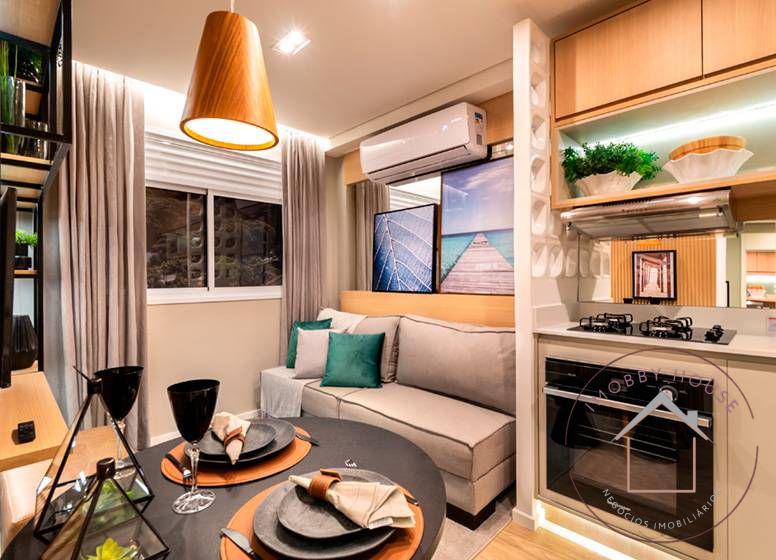 BELO E ACONCHEGANTE STUDIO 26M². EXCELENTE REGIÃO. - Imobby House