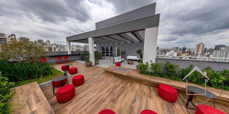 BELO E ACONCHEGANTE STUDIO 26M²   EXCELENTE REGIÃO.